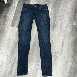 True Religion jeans with sequined embellishments, size 29